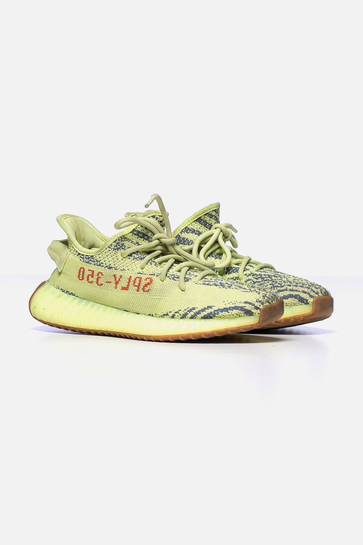 2017 BOOST 350 V2 FROZEN YELLOW SNEAKERS