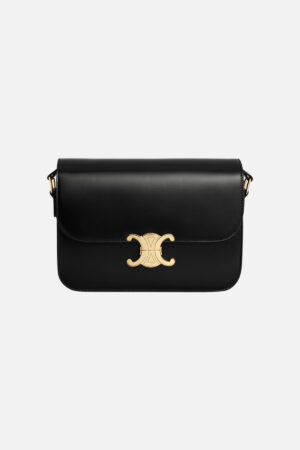 MEDIUM TRIOMPHE BAG IN SHINY CALFSKIN