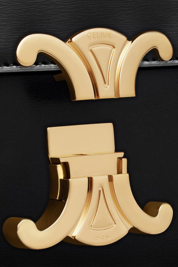 MEDIUM TRIOMPHE BAG IN SHINY CALFSKIN - Image 5